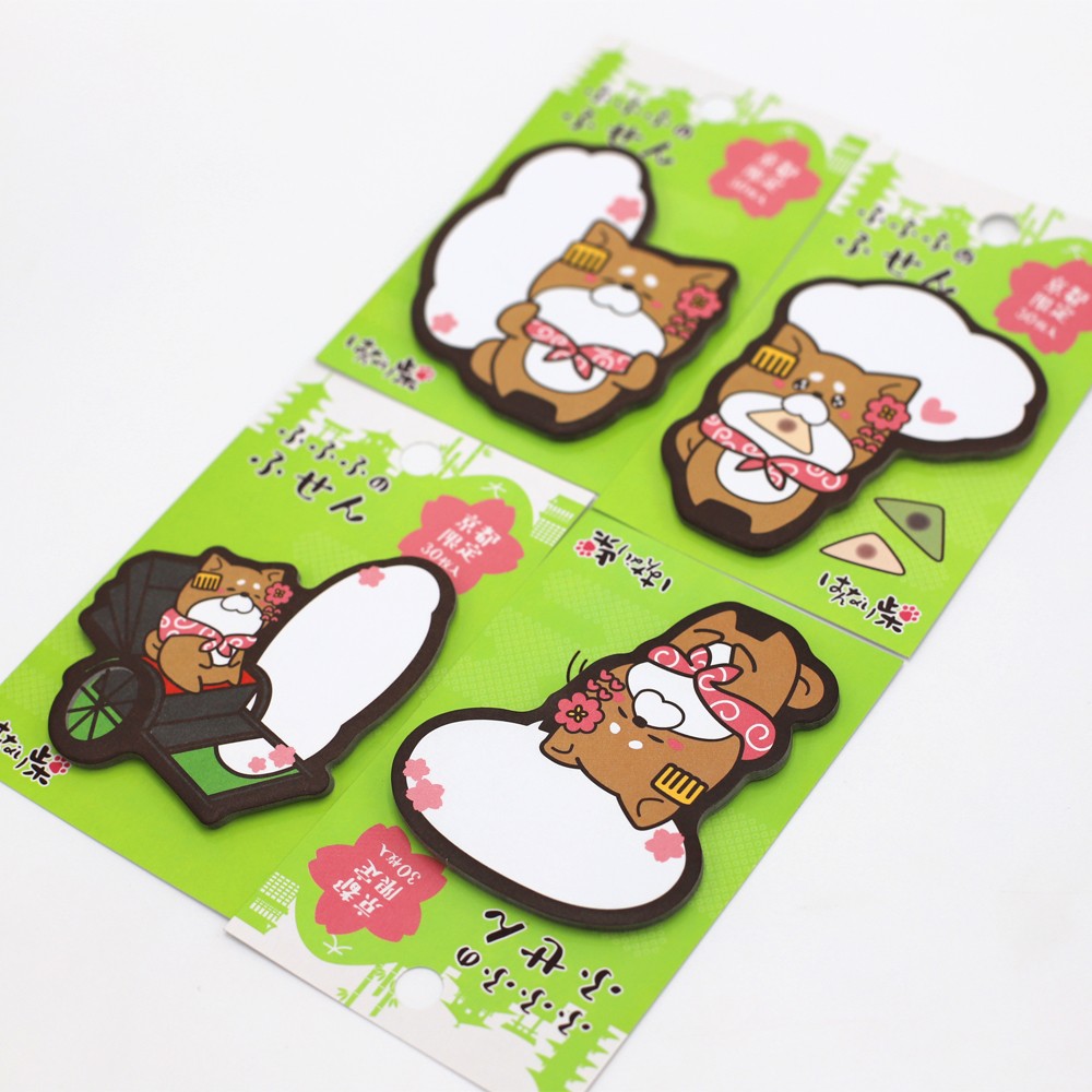 Wholesale Customized logo hot sale fancy cute originality sticky notes free color printing Mini