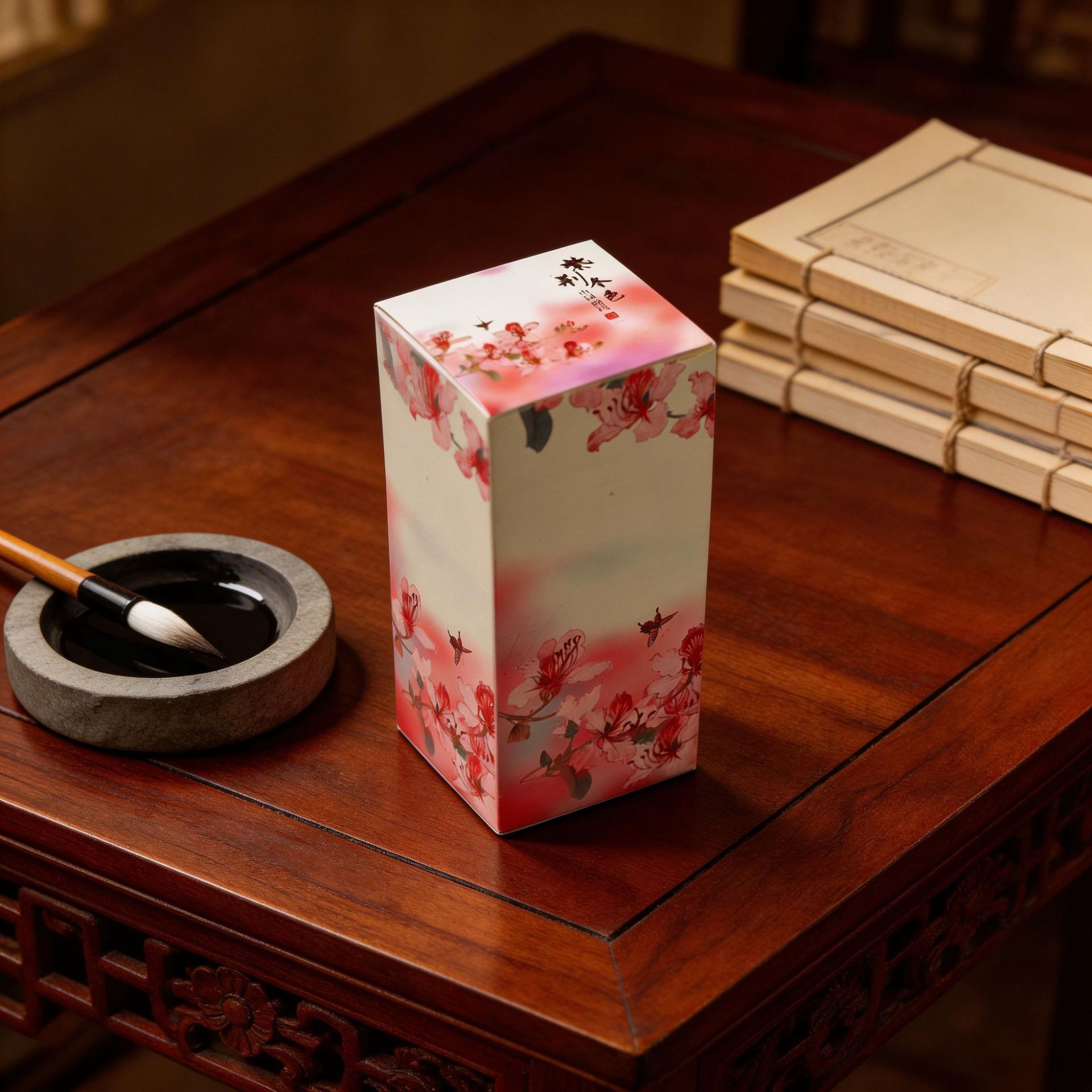 Block Pad Custom Logo Design Office Advertising Paper Sticky Notes 4 Side Printing Memo Cube