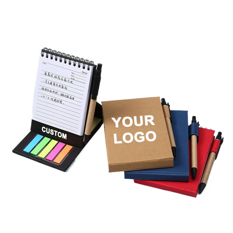 Custom Sticky Notes Set with Colorful Page Flags | OEM Manufacturer